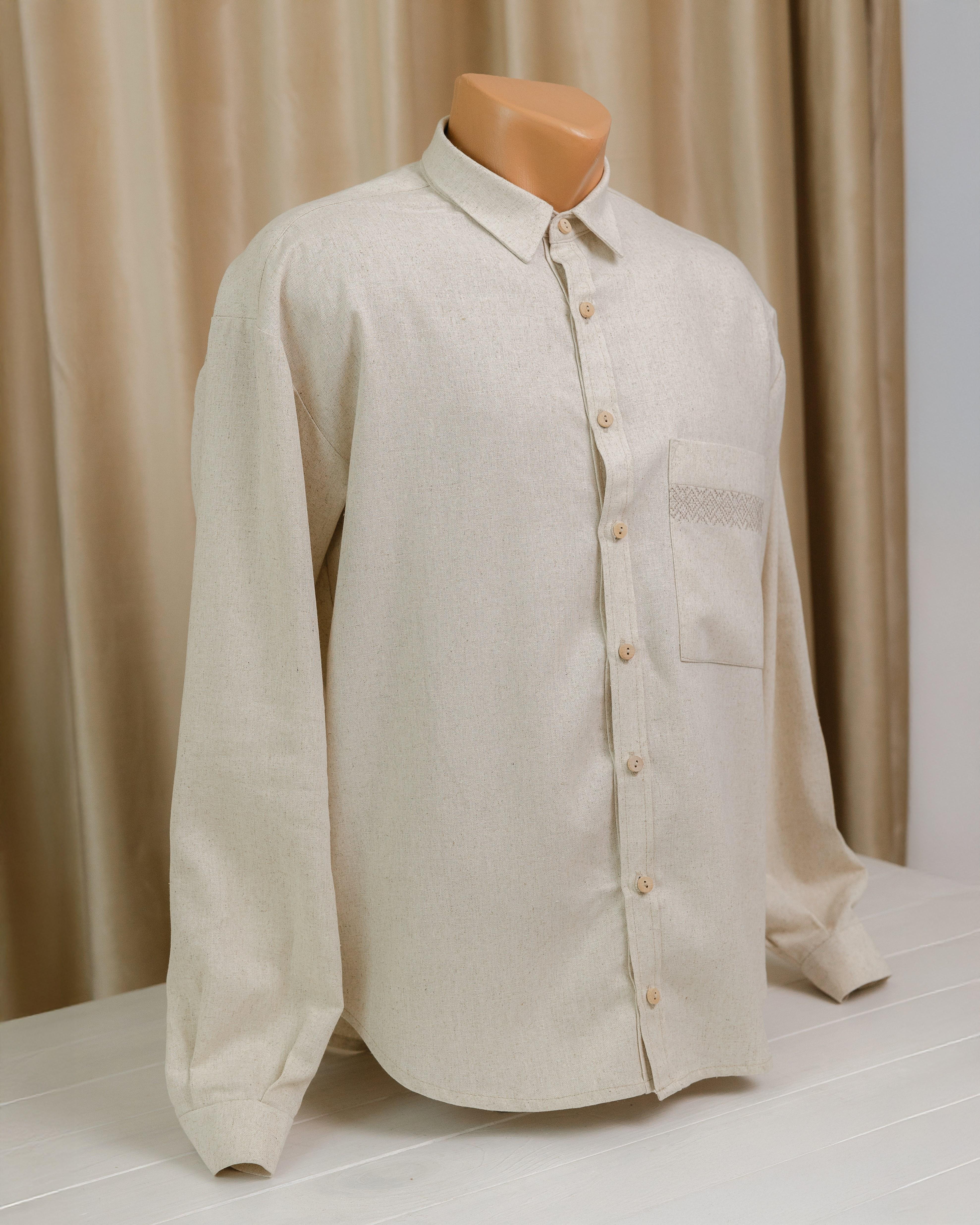 Рубашка мужская Меридиан с вышивкой 2XL (0002228-XXL) - фото 6 Рубашка мужская Меридиан с вышивкой 2XL (0002228-XXL) - фото 6