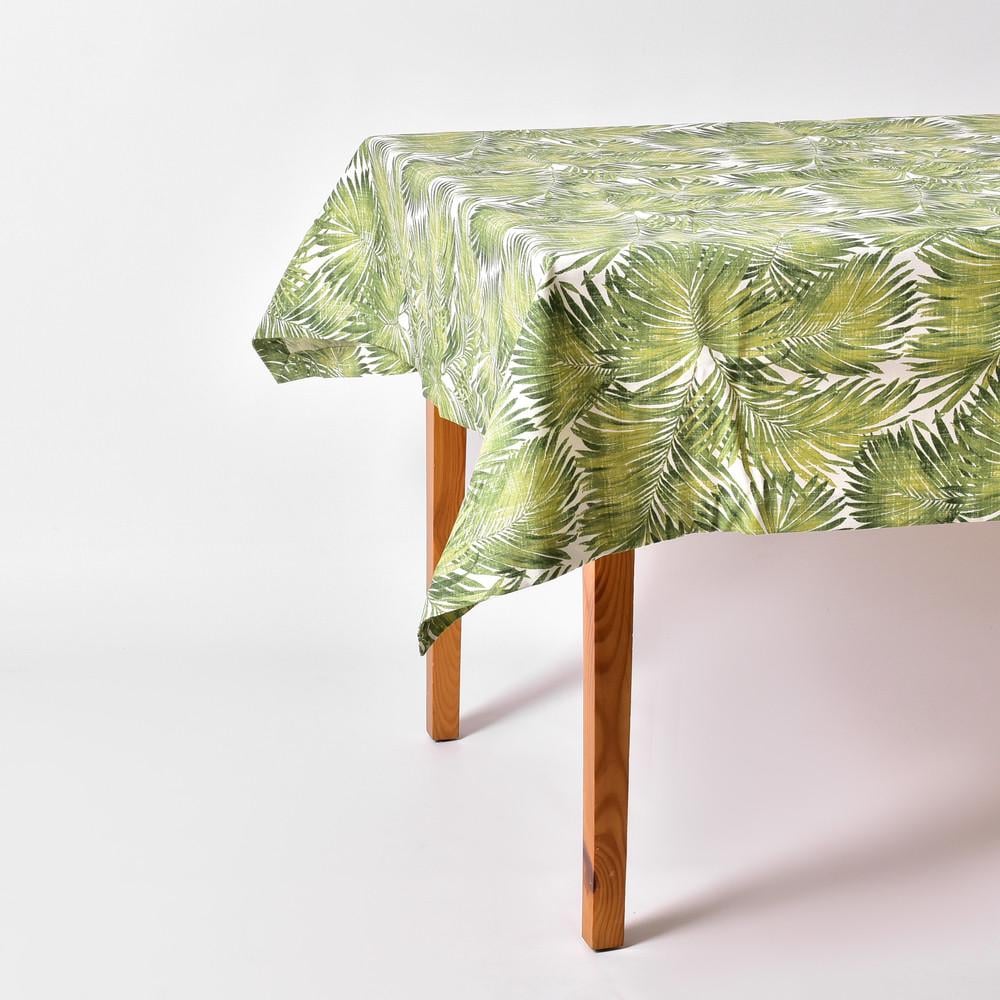 Скатерть IDEIA Папоротник олива с водоотталкивающей пропиткой 140x170 см (2152058207)