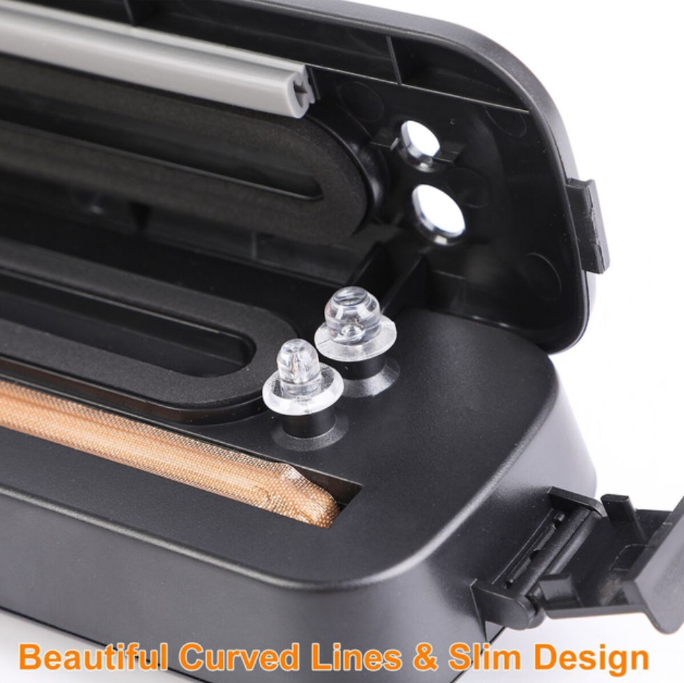 Вакууматор автоматичний Vacuum SealerZ G88 з пакетами для пакування та зберігання продуктів 25х500 см (27188432) - фото 6