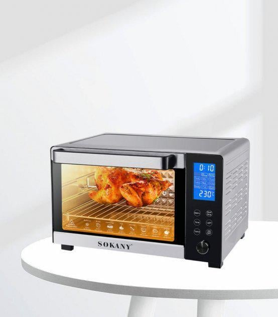 Духовка электрическая 35л Sokany SK10009 1500 Вт - фото 2