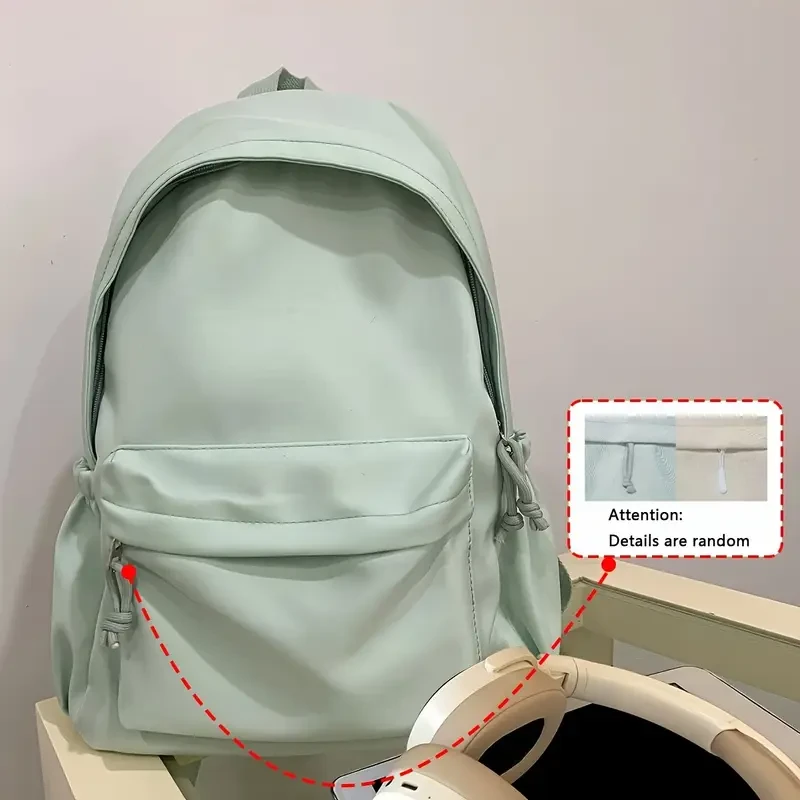 Рюкзак шкільний унісекс Ніжно-зелений (Р-003) - фото 4 Рюкзак шкільний унісекс Ніжно-зелений (Р-003) - фото 4