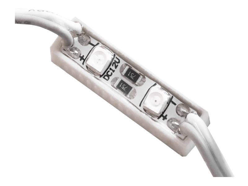 Модуль светодиодный LEDUA 2835-2smd 12V IP65 Красный (1552)