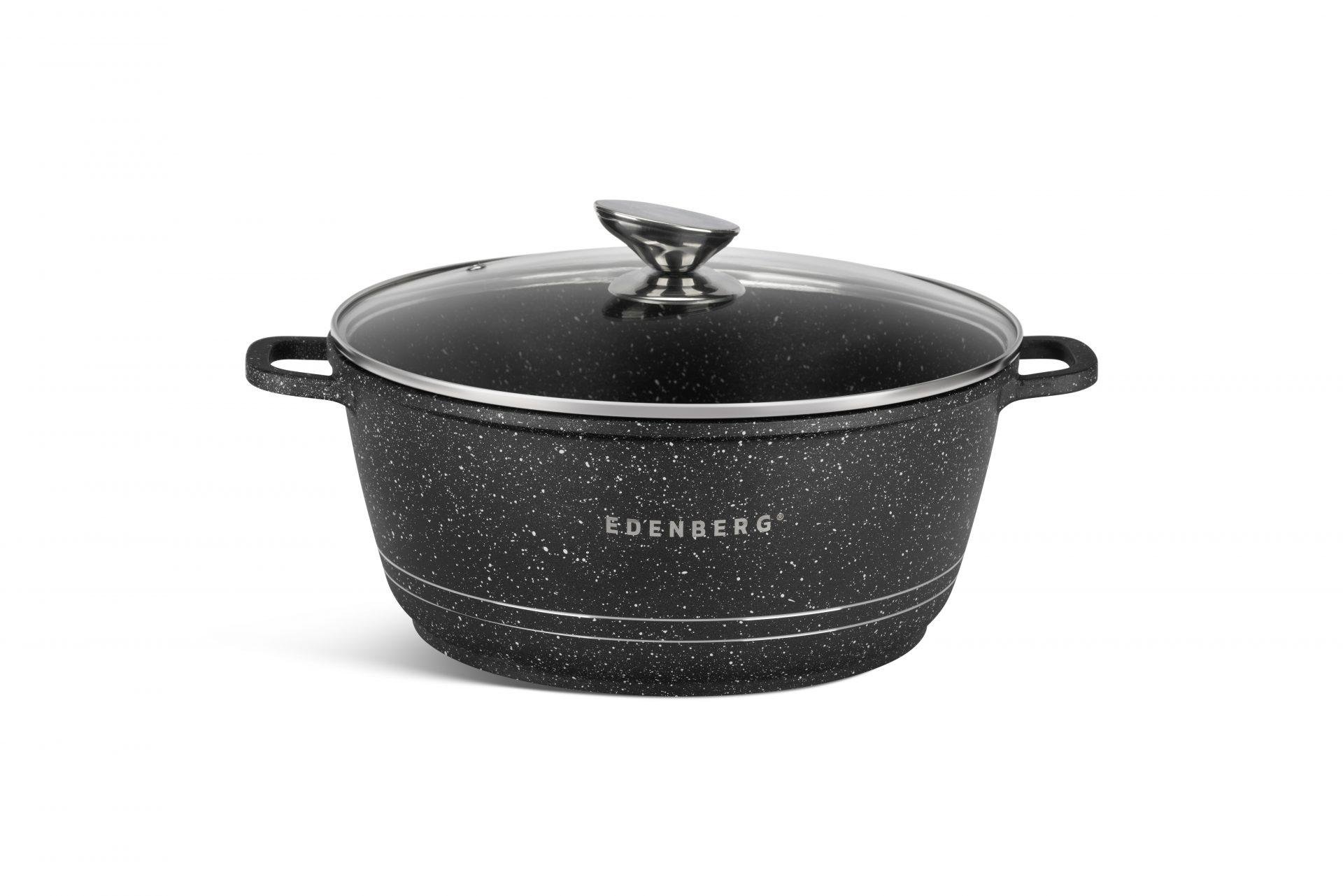 Набір посуду Edenberg із антипригарним гранітним покриттям 12 пр. (P12911) - фото 3 Набір посуду Edenberg із антипригарним гранітним покриттям 12 пр. (P12911) - фото 3