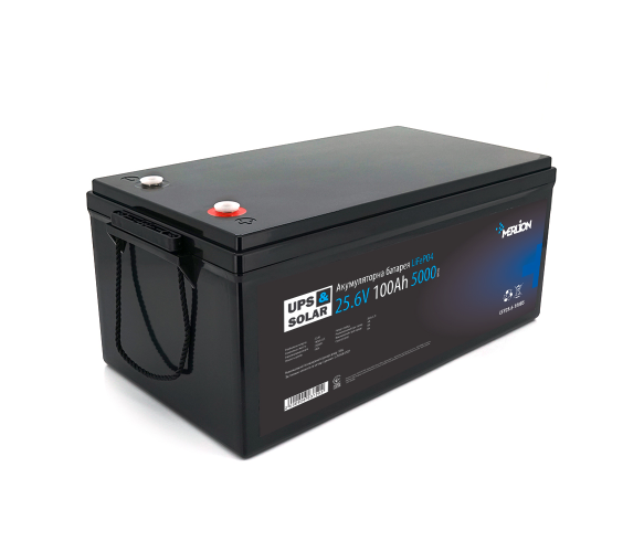 Аккумулятор Merlion LiFePO4 25,6V 100 Ah 8S2P/BMS-100A (03720)