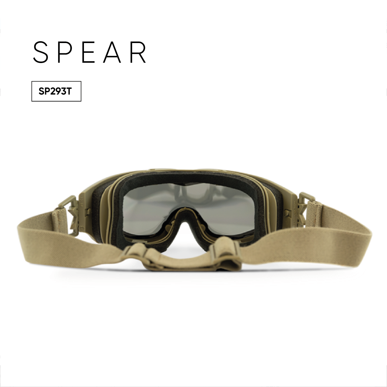 Маска Wiley X SPEAR Smoke/Clear/Rust Tan Frame 3 линзы Оливковый матовый - фото 3