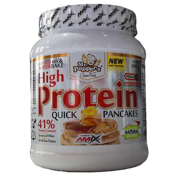 Заменитель питания Amix Nutrition Mr.Popper´s High Protein Pancakes 600 g Natural flavour 10 servings (000026226)