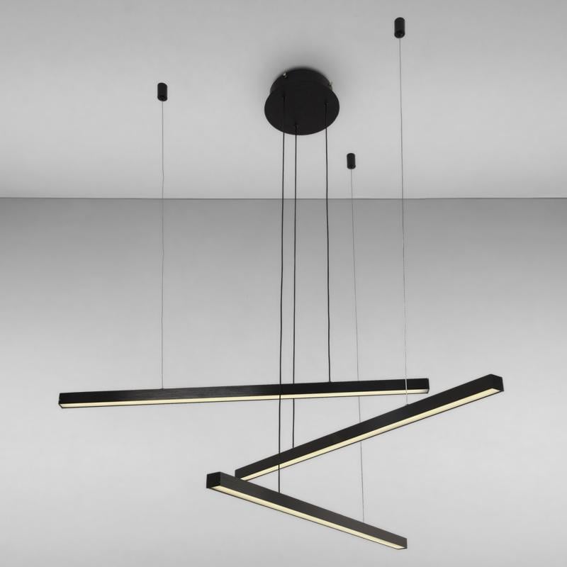 Люстра Light House LS-17124-3 800 mm подвесная LED Черный (16421)