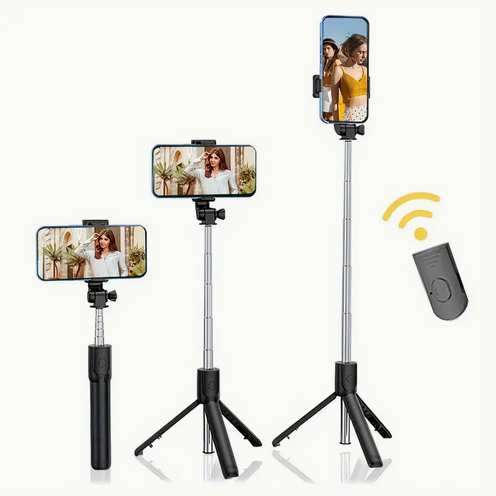 Селфи-палка с пультом Bluetooth Черный (K1BL) - фото 3 Селфи-палка с пультом Bluetooth Черный (K1BL) - фото 3