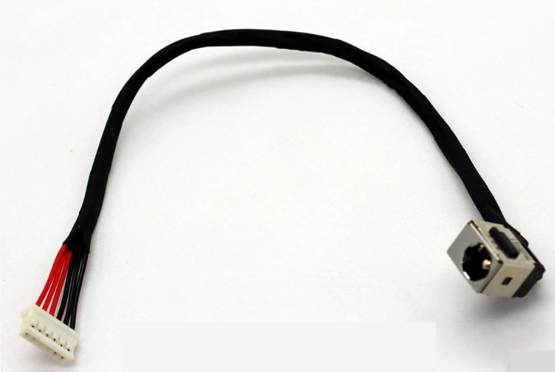 Разьем питания для ноутбука Lenovo B460 B465 B560 B565 Y460 Y560 50.4JW07.011 с кабелем/шлейф/гнездо (1812165229)