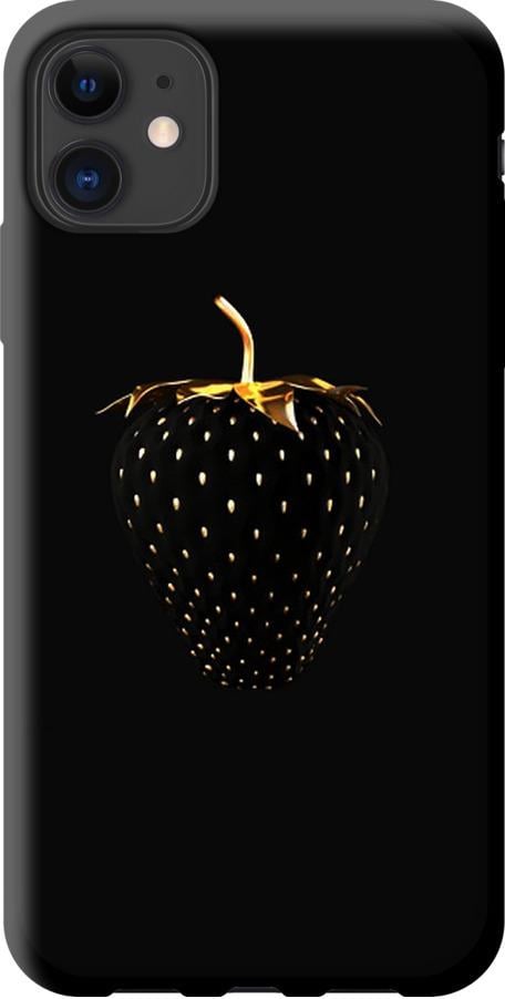Чехол на iPhone 11 Черная клубника (3585b-1722-42517)
