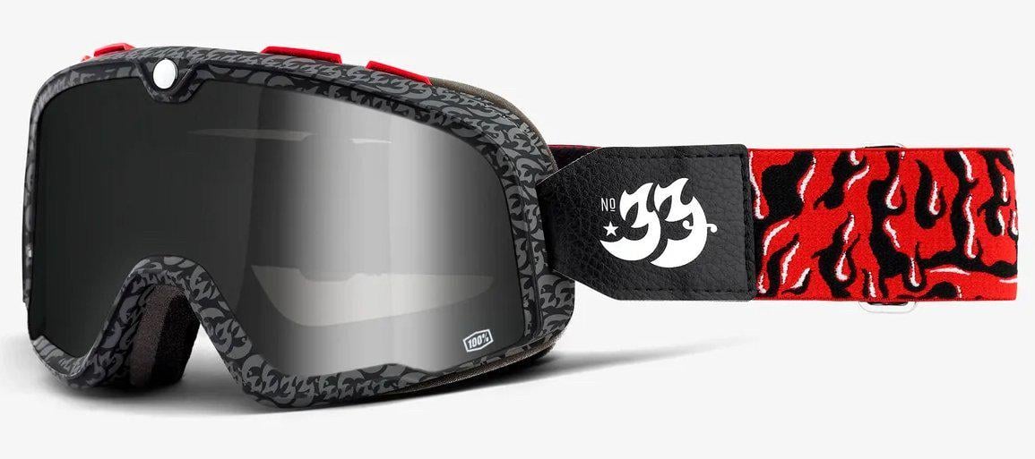 Мотоокуляри 100% BARSTOW Goggle House Ind/Silver Mirror Lens (20239)