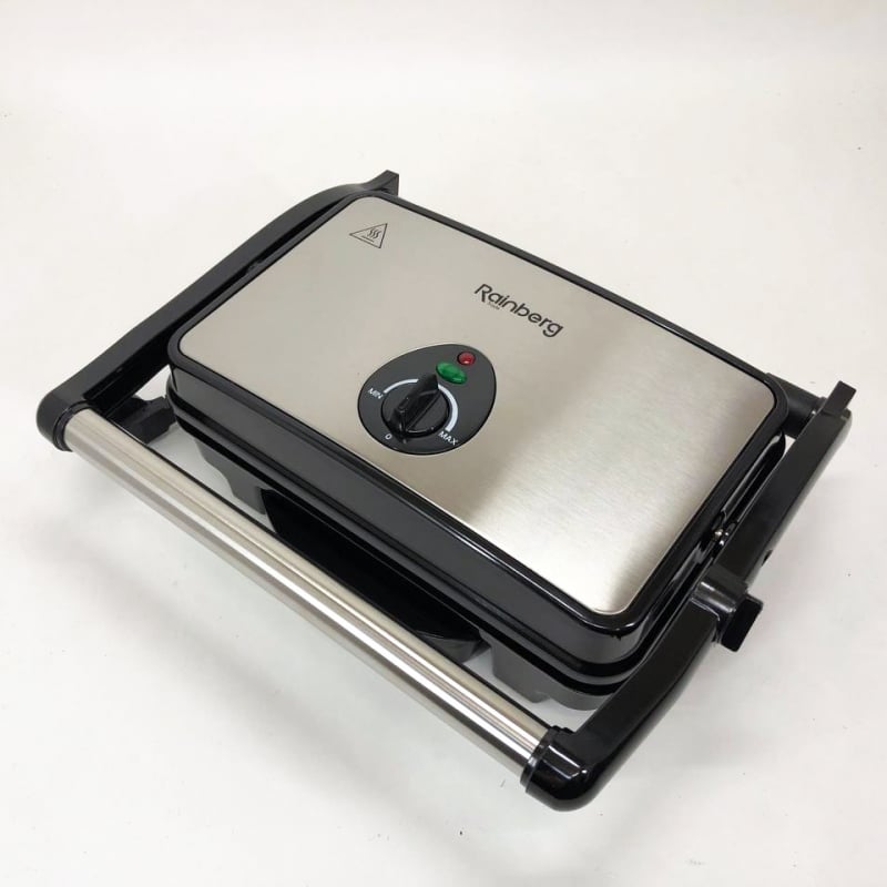 Електрогриль Rainberg RB-5412 притискний електричний електричний 2800 Вт (tf3847)