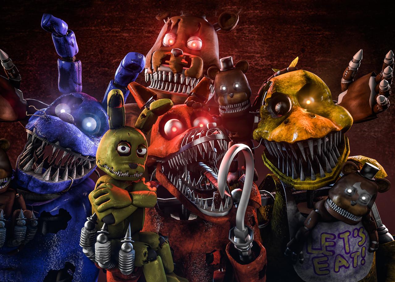 Картина GeekLand Five Nights at Freddys постер (FN 09.057)