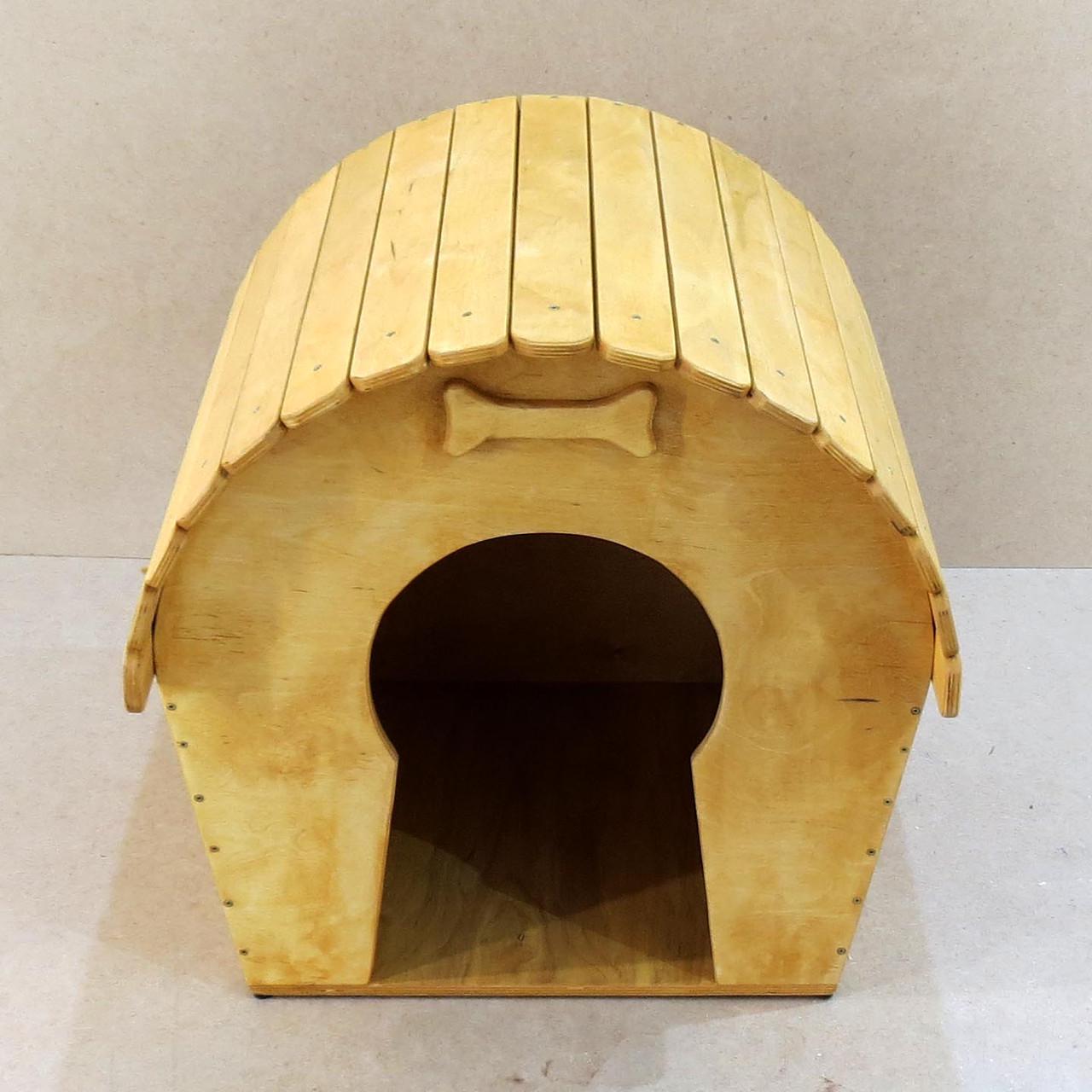 Будка для собаки з дерева Моглені Ваніль (БДК-002002) - фото 2