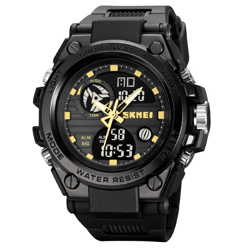 Наручний годинник Skmei 2031BKGD Black/Gold