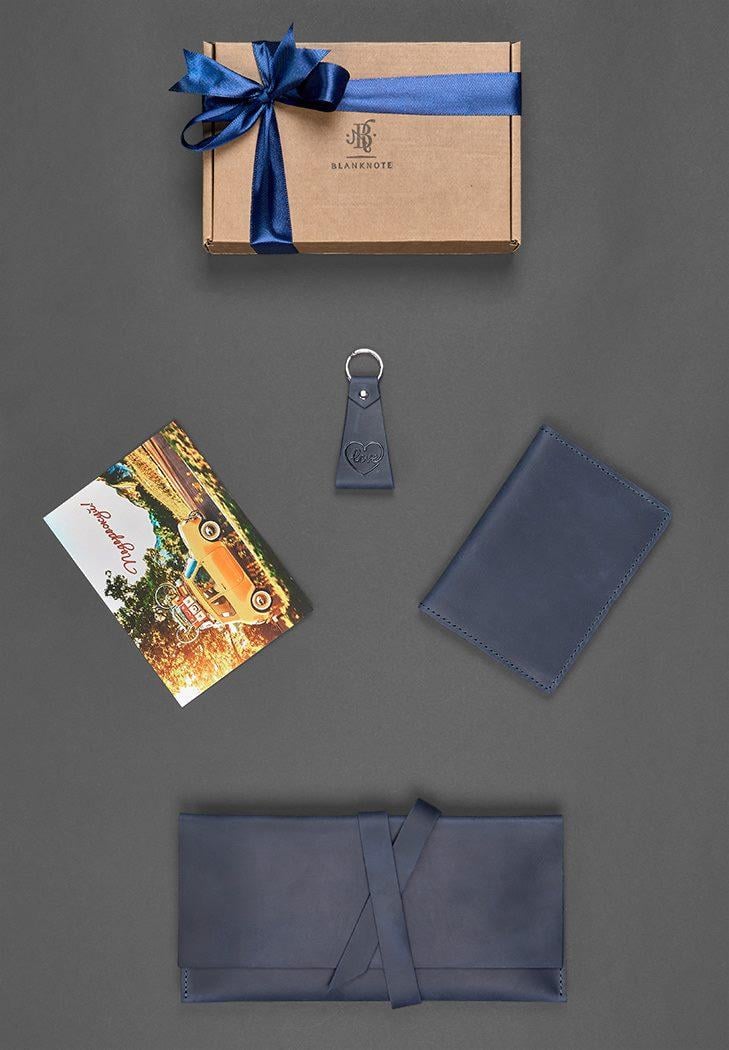 Набор кожаных аксессуаров для путешественника Касабланка (A-027783)