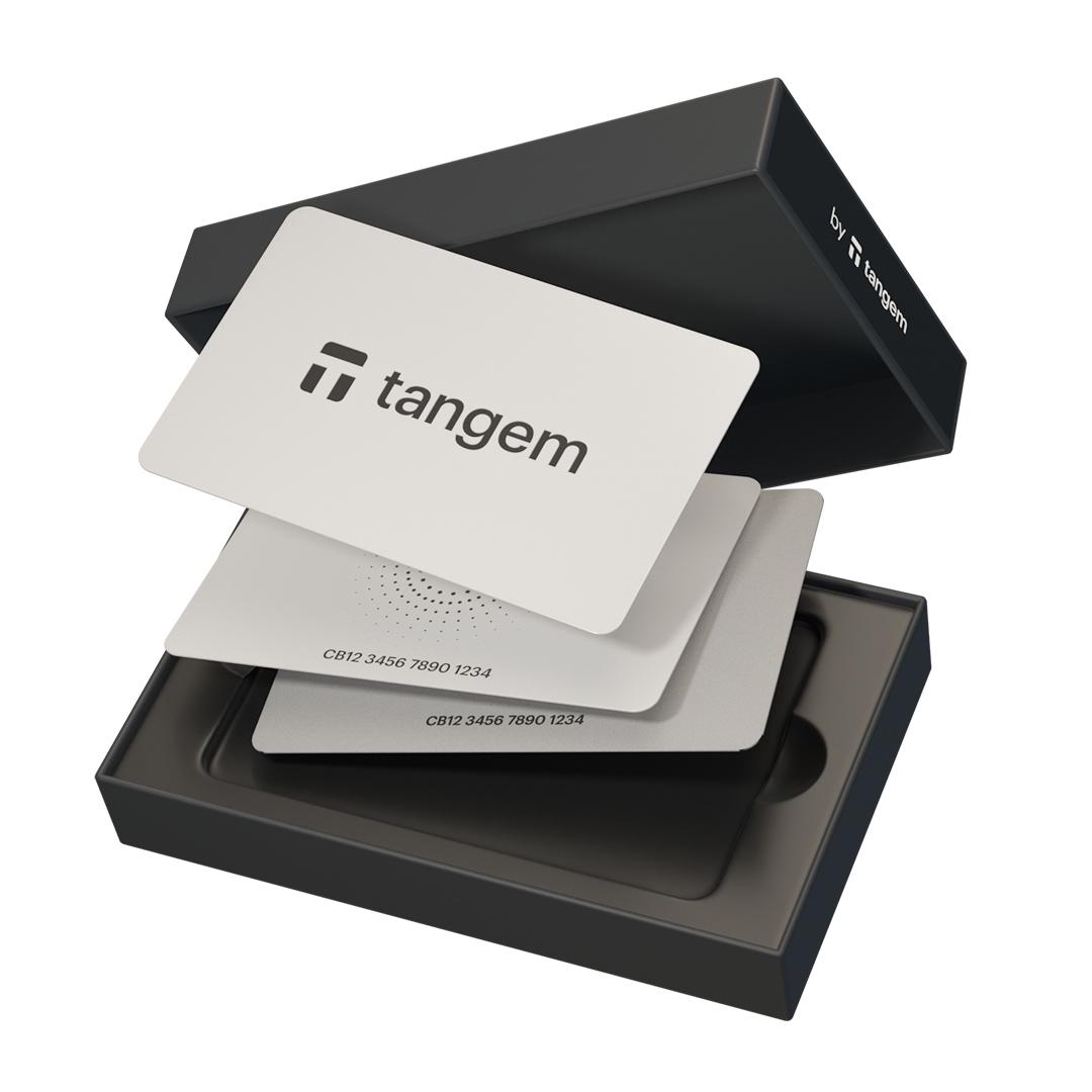 Кошелек Tangem Wallet 2.0 на 3 карты Белый (TG128X3-W) - фото 7