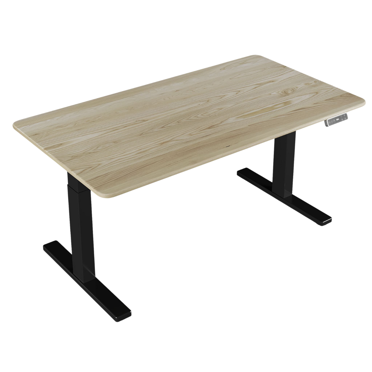 Стол с регулировкой высоты TEHNOTABLE BestFit Pro с эргономичным вырезом ясень 1500x820x20 мм (005-19-01/020-16-02_2) Стол с регулировкой высоты TEHNOTABLE BestFit Pro с эргономичным вырезом ясень 1500x820x20 мм (005-19-01/020-16-02_2)