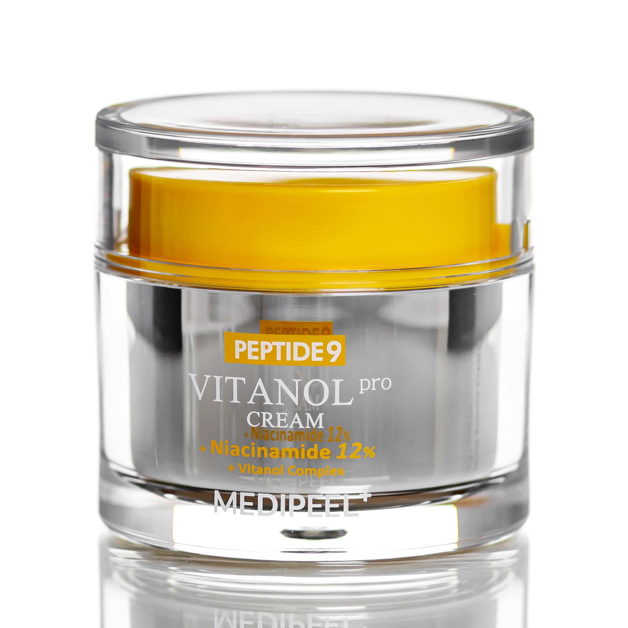 Крем з пептидами та вітамінним комплексом Medi Peel Peptide 9 Vitanol Cream Pro 50 мл