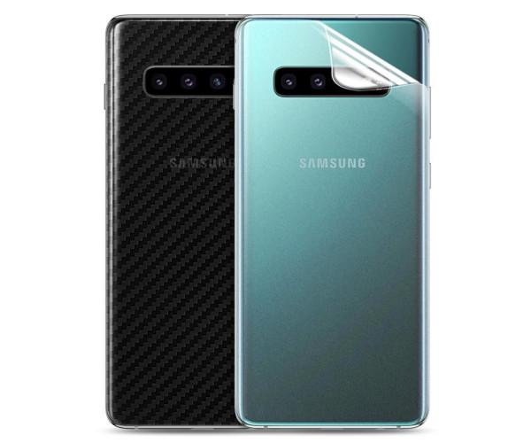 Противоударная гидрогелевая пленка Hydrogel Film для Samsung Galaxy S10e на заднюю панель, Transparent