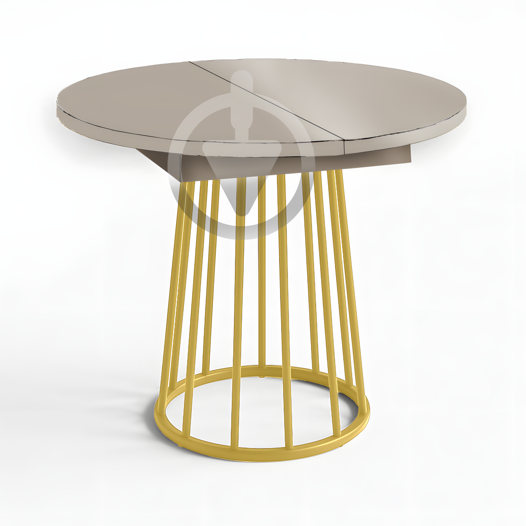 Стол кухонный раскладной RoMax Elegant Slide 80x80/110x80 см Loft Кашемир/Золотой - фото 1 Стол кухонный раскладной RoMax Elegant Slide 80x80/110x80 см Loft Кашемир/Золотой - фото 1