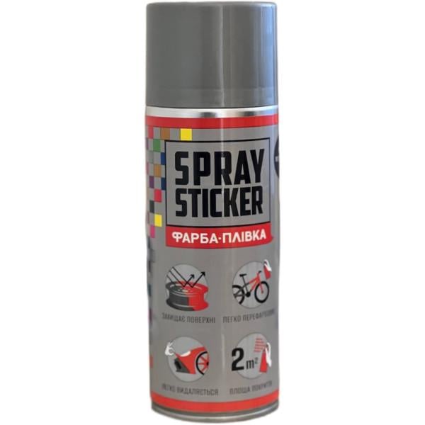 Краска-пленка BeLife Spraysticker Серебряный металлик (R2601)