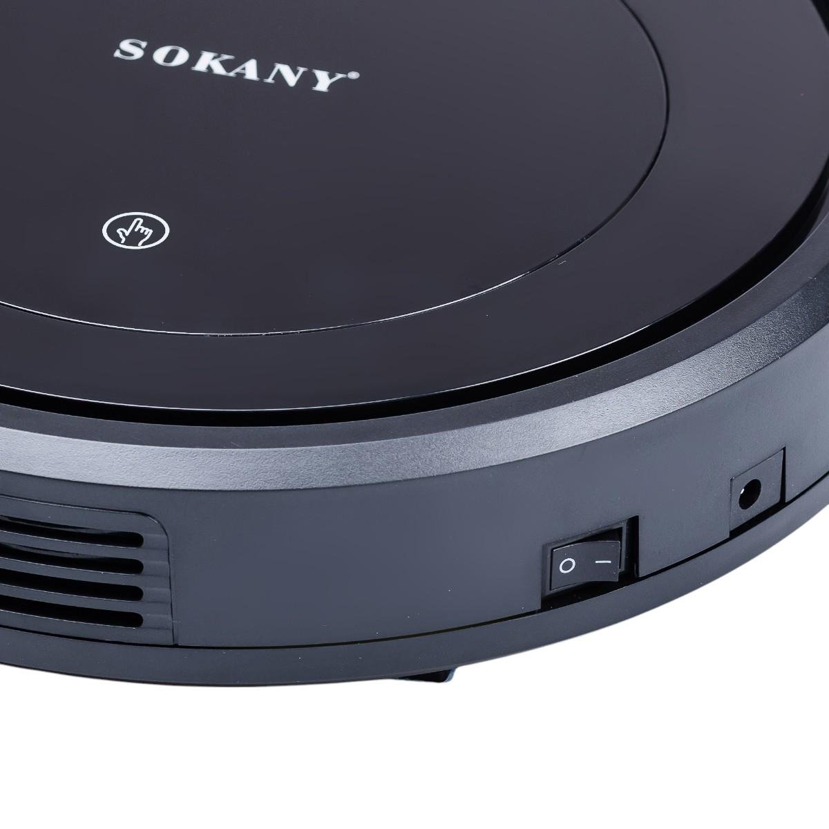 Робот-пылесос Sokany SK-13017B Черный - фото 2