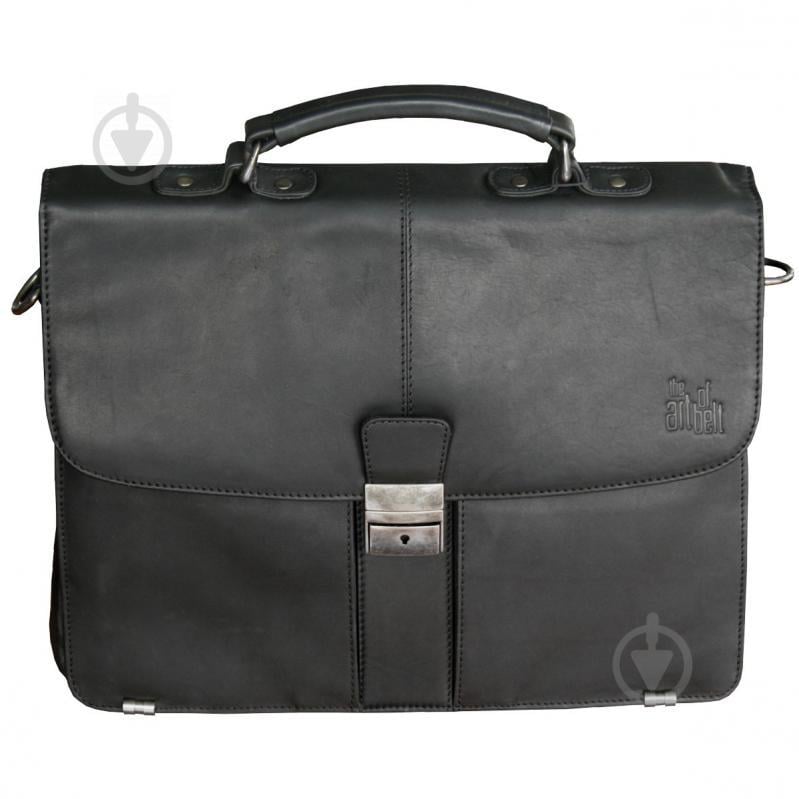 Сумка шкіряна чоловіча The art of belt 80106 Чорна (1197) Сумка шкіряна чоловіча The art of belt 80106 Чорна (1197)