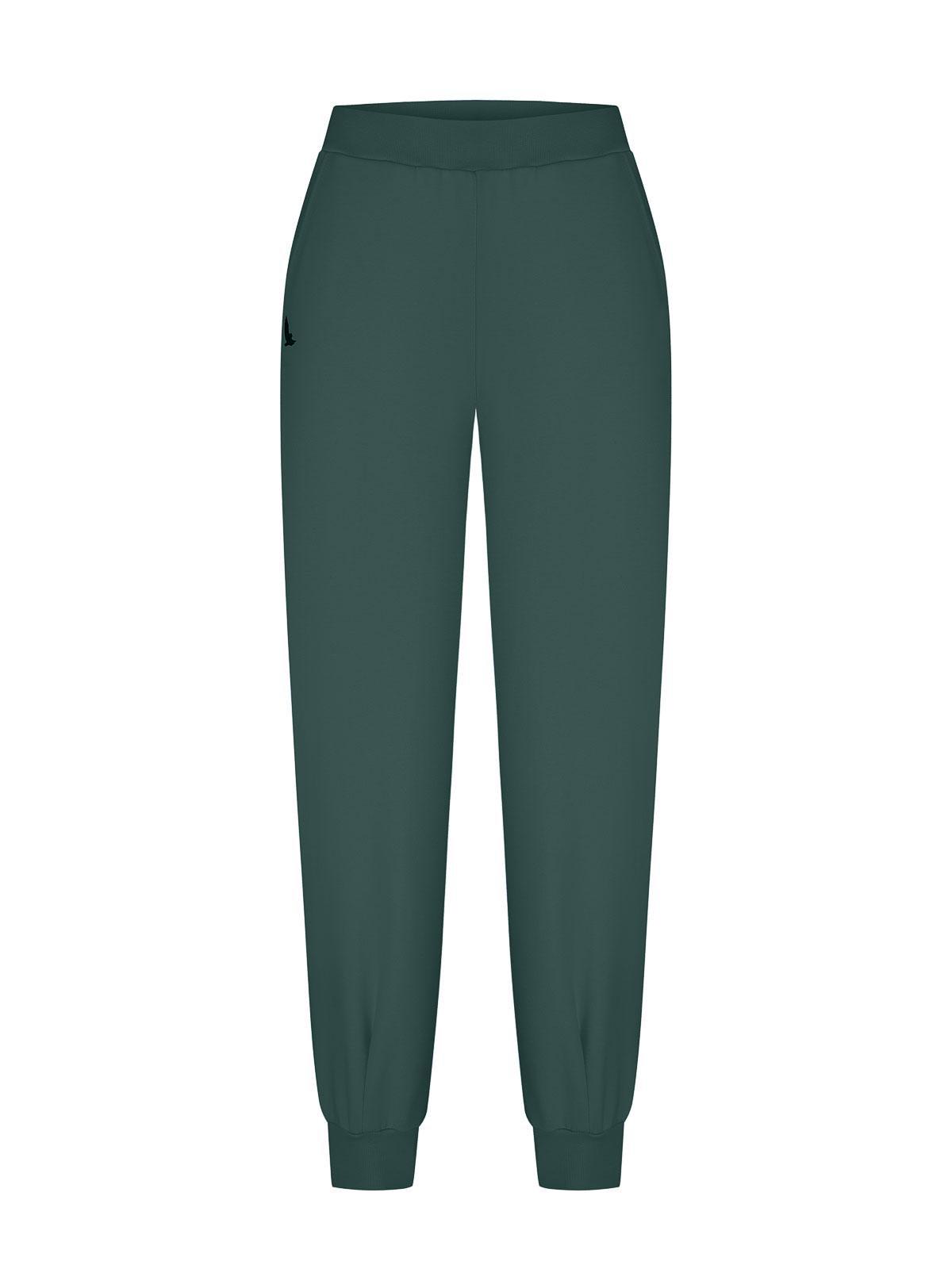 Штани жіночі базові FROMUS L Темно-зелений (2568-60) - фото 2 Штани жіночі базові FROMUS L Темно-зелений (2568-60) - фото 2