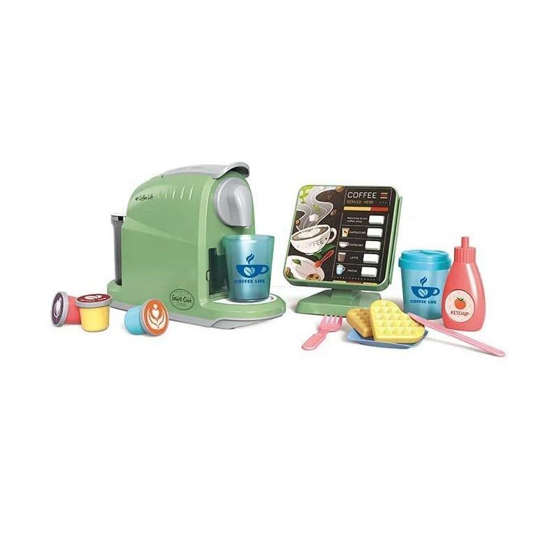 Кофейня детская Play House кофеварка/кассовый аппарат Green (148218)