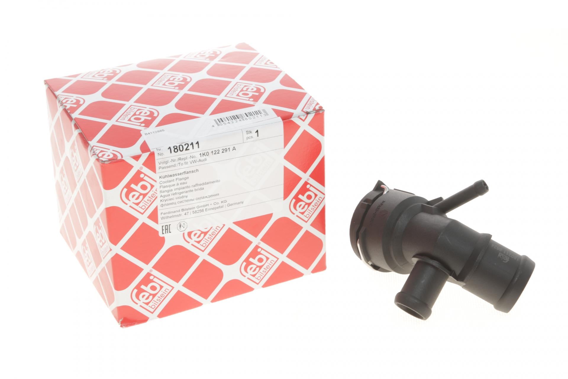 Фланец системы охлаждения FEBI BILSTEIN для VW Golf V/Passat 2.0 FSI 04-10 180211