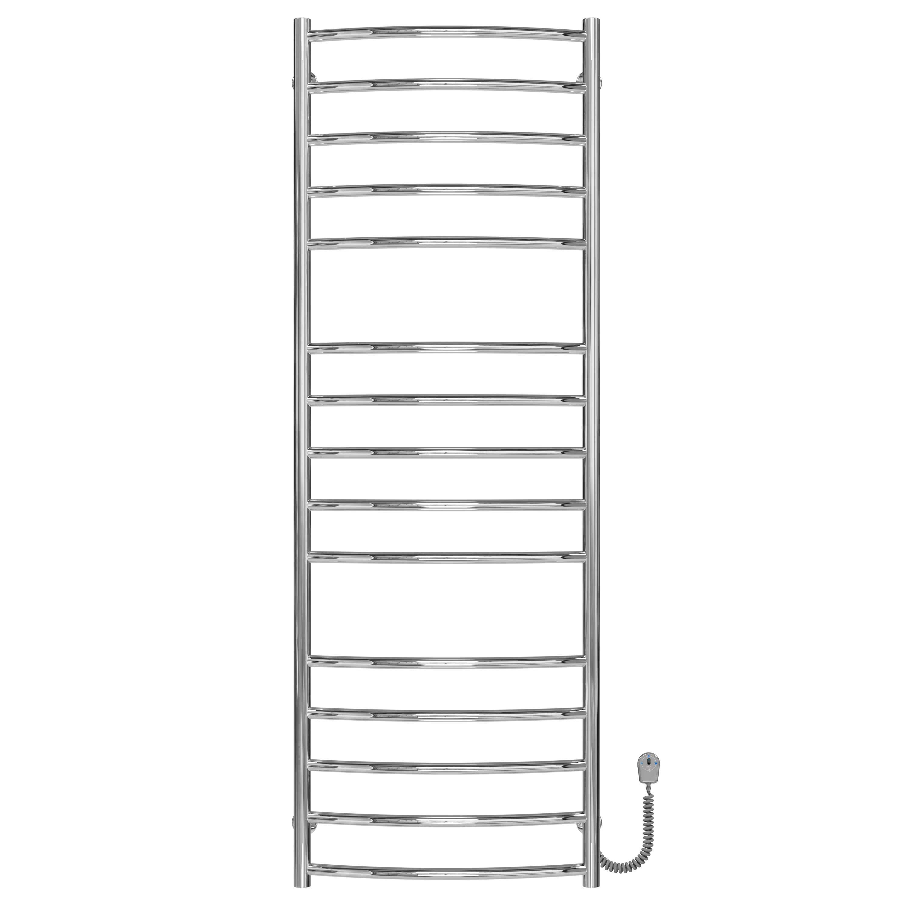 Полотенцесушитель электрический Deffi Классик Элит П15 EF16 правое подключение нержавеющая сталь 600х1500 см Хром (C.KE.150.60.15.E.C.R.5)