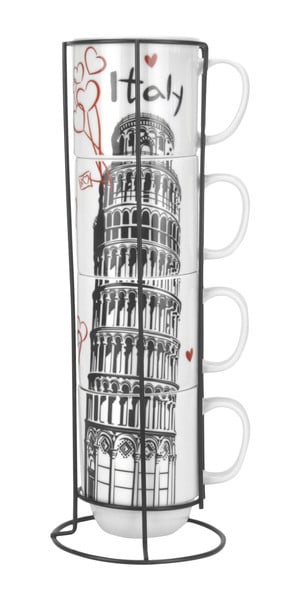 Чашка Limited Edition ITALY 4х420 мл (B1163-09359-3)