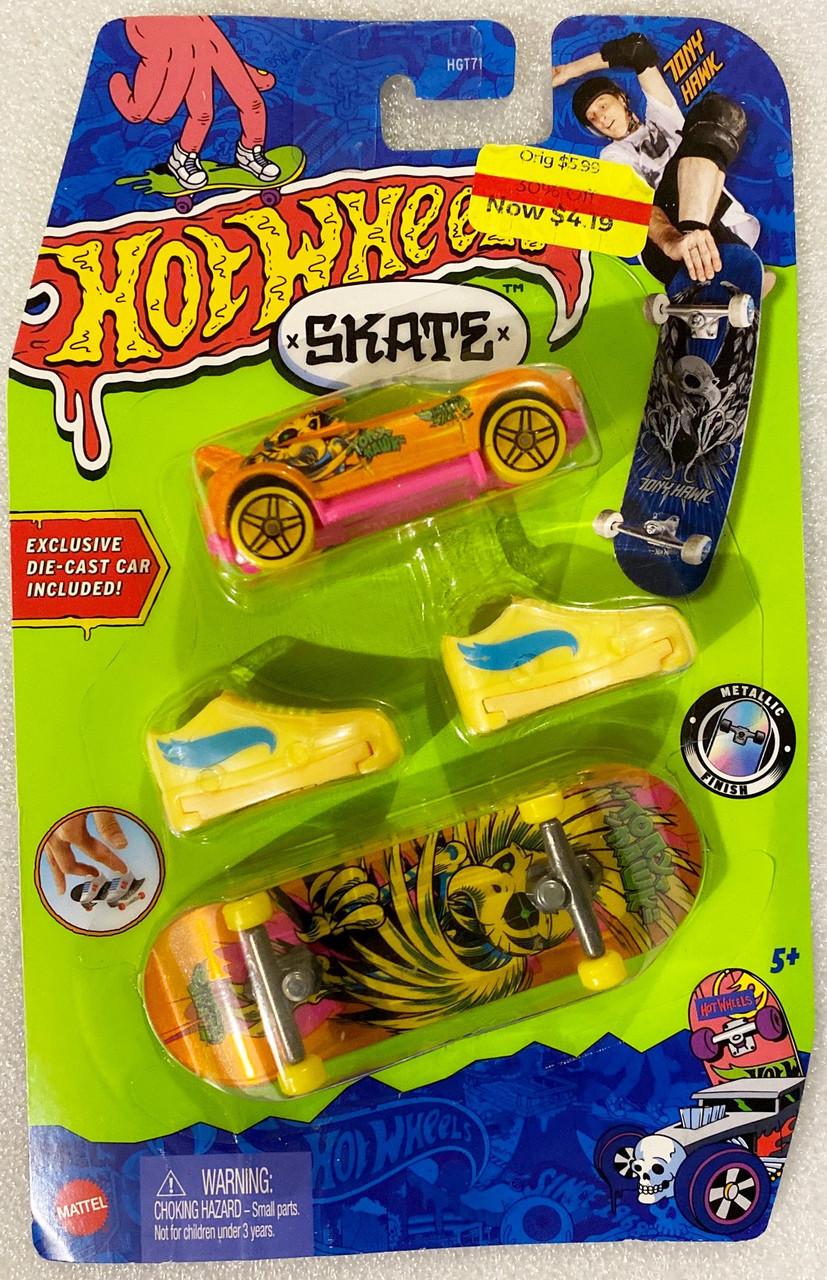 Игрушечная машинка и Скейтборд Hot Wheels Hi-Beam 2023 HW Skate (HNG59)