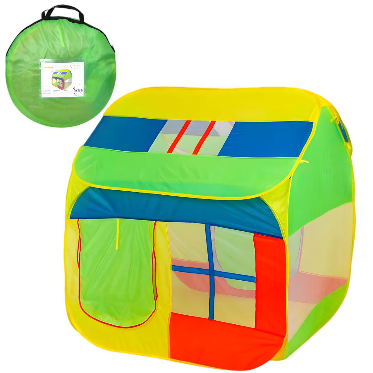 Детская палатка MR 1307 2 в виде уютного домика с двойным входом/сетчатыми окнами (25570483)