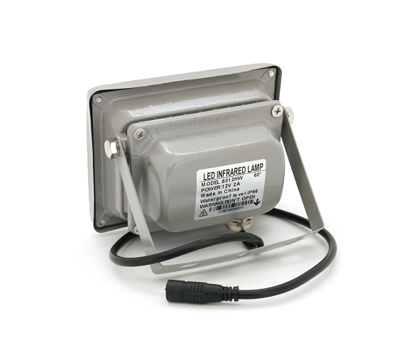 Прожектор инфракрасный 12V 16W 8LED IP66 850Нм 60° до 30 м (30116780) - фото 2 Прожектор инфракрасный 12V 16W 8LED IP66 850Нм 60° до 30 м (30116780) - фото 2