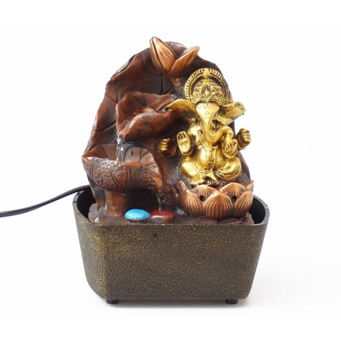Водопад настольный Ганеша 9 из полистоуна (9140265)