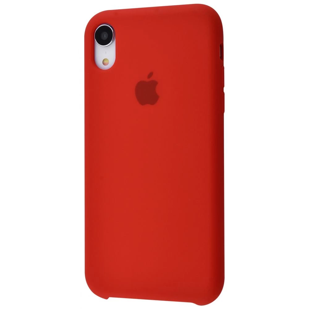 Силіконовий Чохол Накладка Silicone Case для iPhone XR Product RED