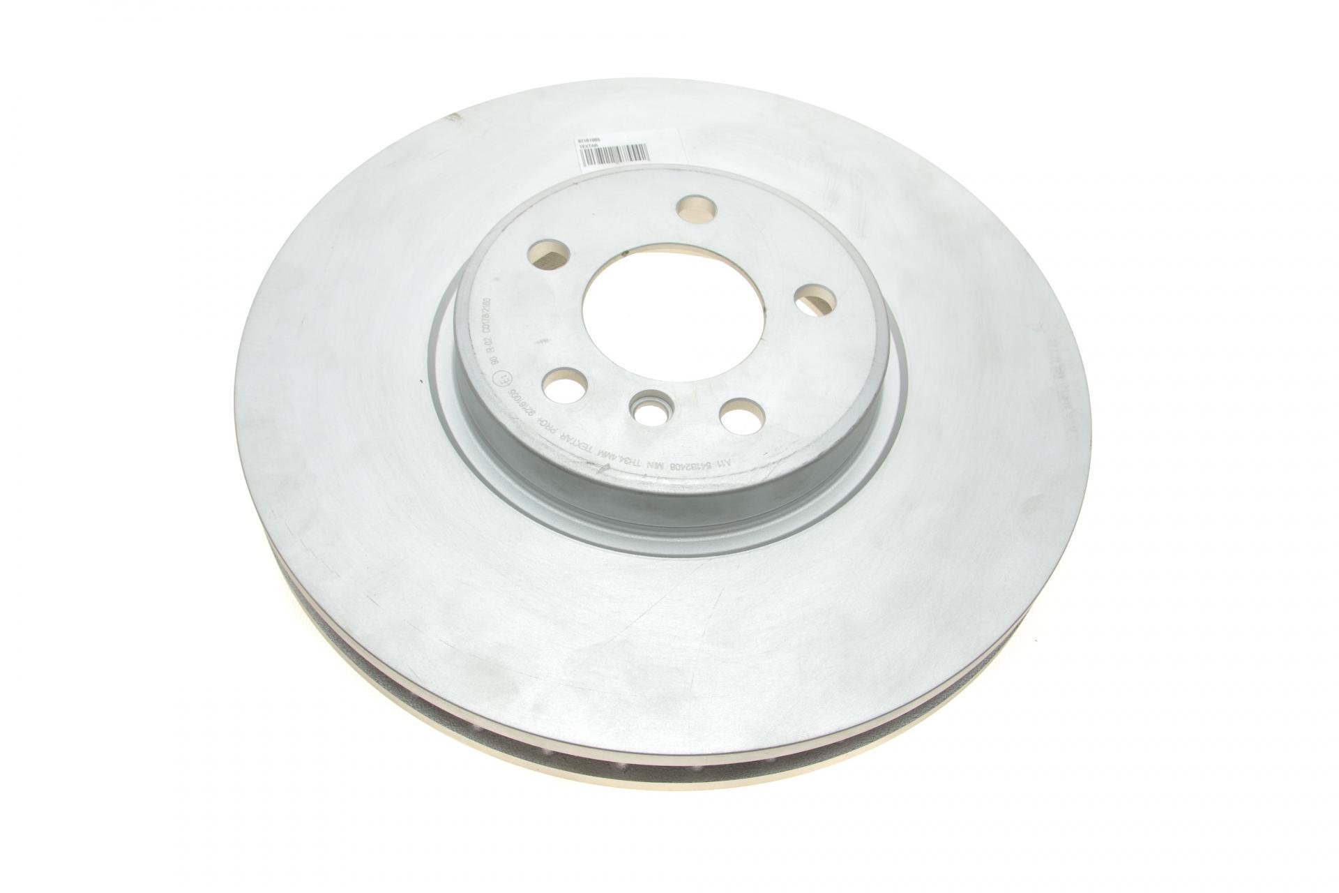 Тормозной диск передний TEXTAR для BMW X5 E70/F15 06-/X6 E71/F16 07- PRO+ 365x36 мм (92161005) Тормозной диск передний TEXTAR для BMW X5 E70/F15 06-/X6 E71/F16 07- PRO+ 365x36 мм (92161005)