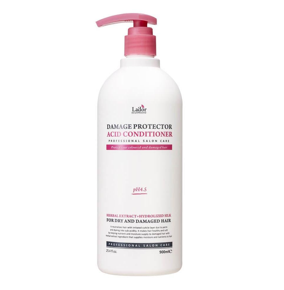 Кондиционер для сухих волос Damaged Protector Acid Conditioner Lador 900 мл (8809500814269) - фото 1