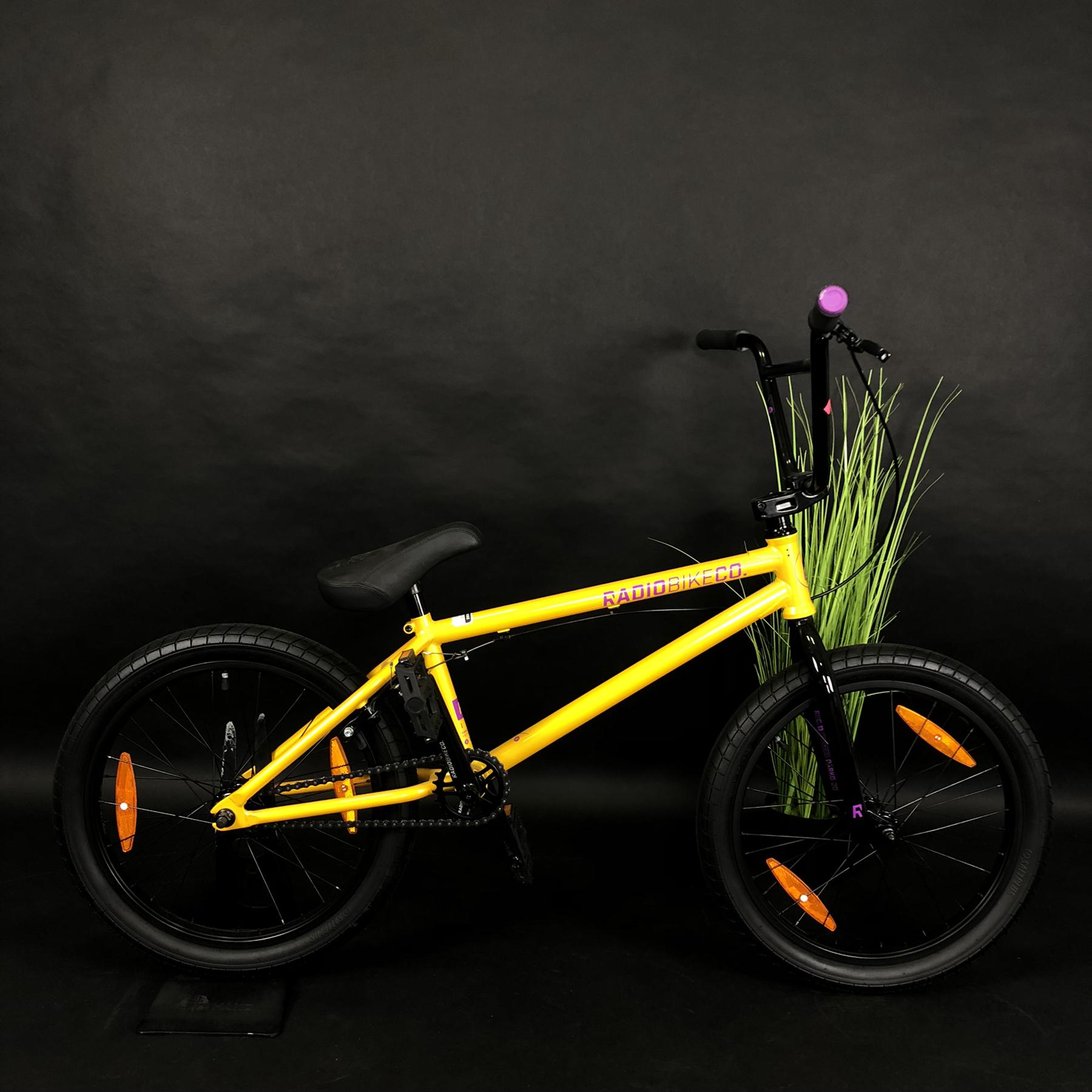 Велосипед BMX Radio Darko 20" рама 20,4" Жовтий