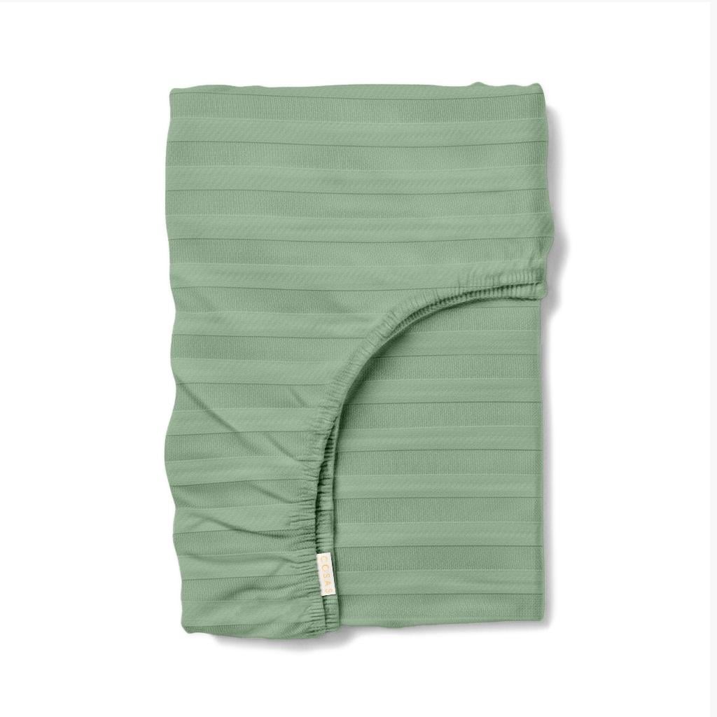 Простынь на резинке Cosas OLIVE Сатин 160х200х25 (4822052459065)