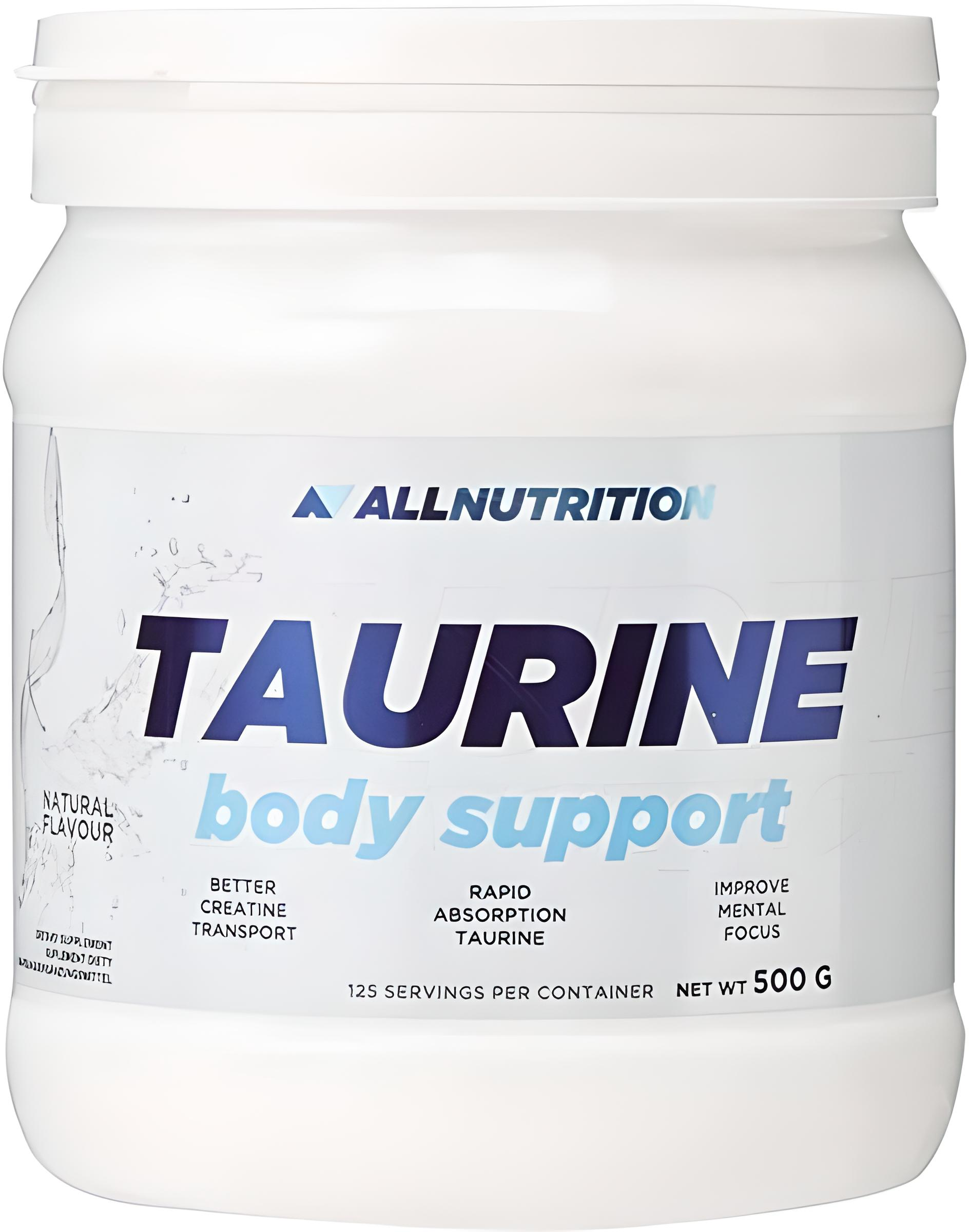Таурин для спорта All Nutrition Taurine Body Support 500 г 125 порций