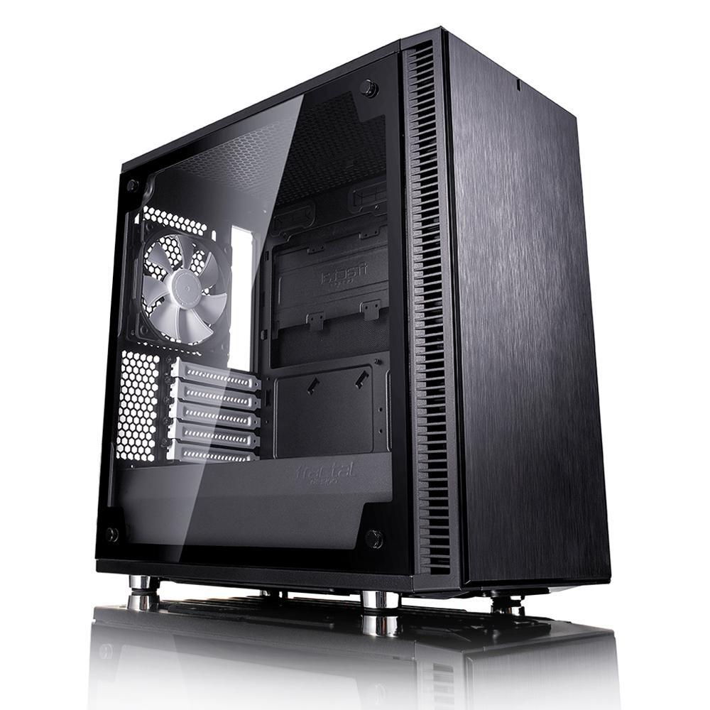 Корпус для пк Minitower Fractal Design Define Mini C TG без блока питанияBlack (586792) - фото 1