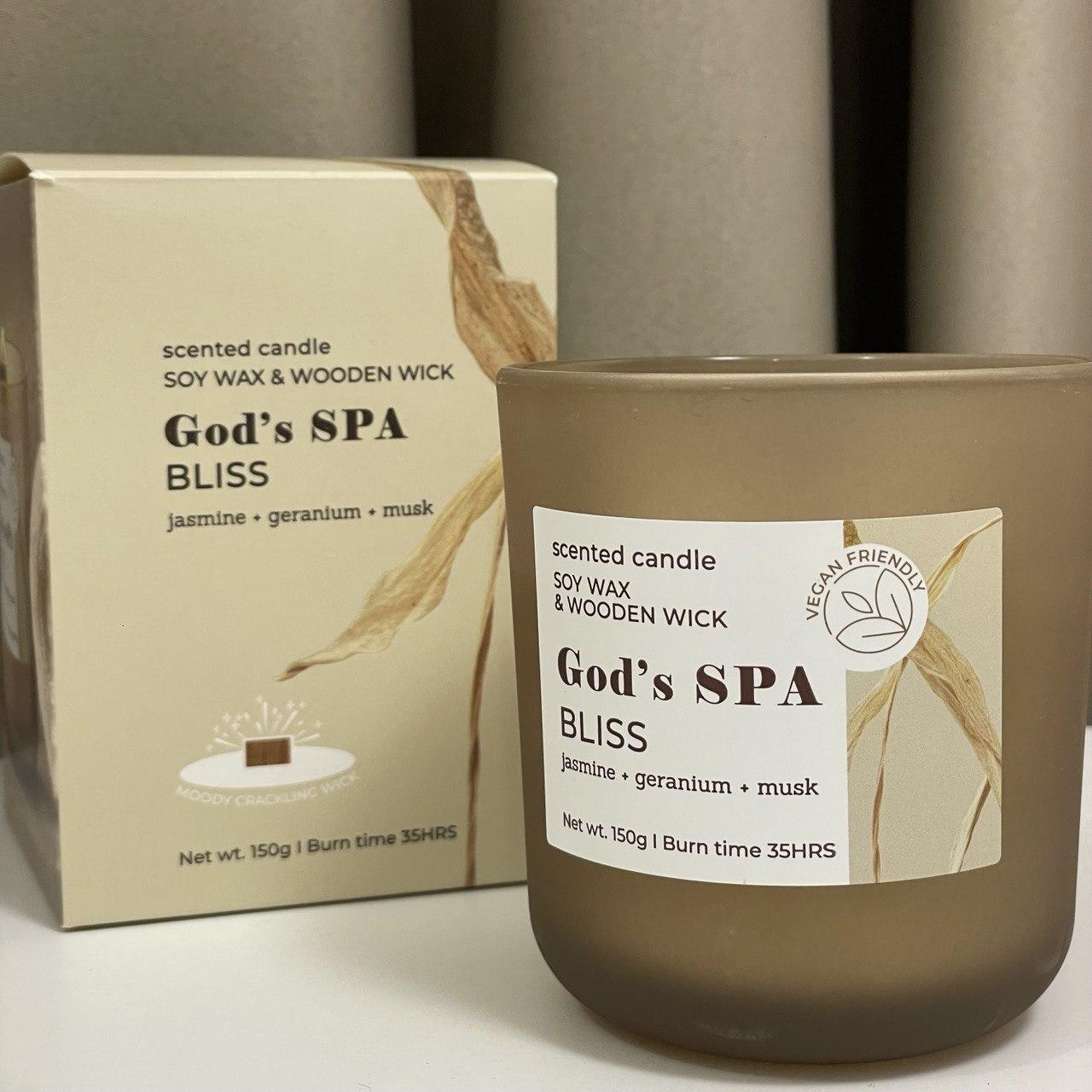 Аромасвечка Bartek Божественное СПА Блаженство 150 г (14295673)