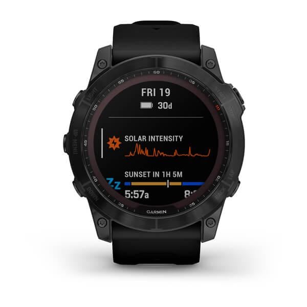 Cмарт-часы Garmin Fenix 7X Sapphire Solar DLC Черный (010-02541-23) - фото 2