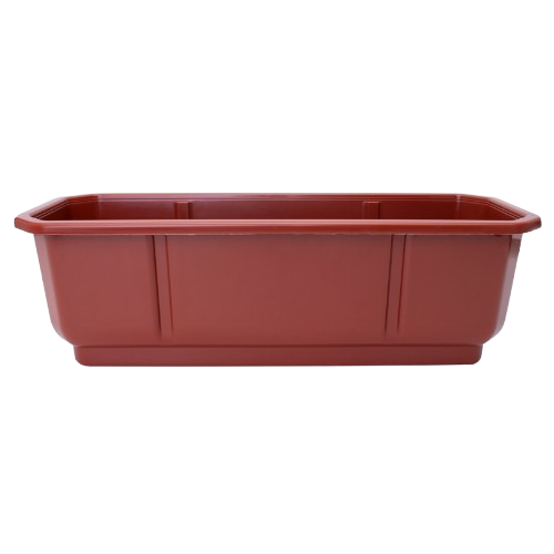 Вазон балконний Алеана Дама 50x18 см Теракот (УТ000101919) Вазон балконний Алеана Дама 50x18 см Теракот (УТ000101919)