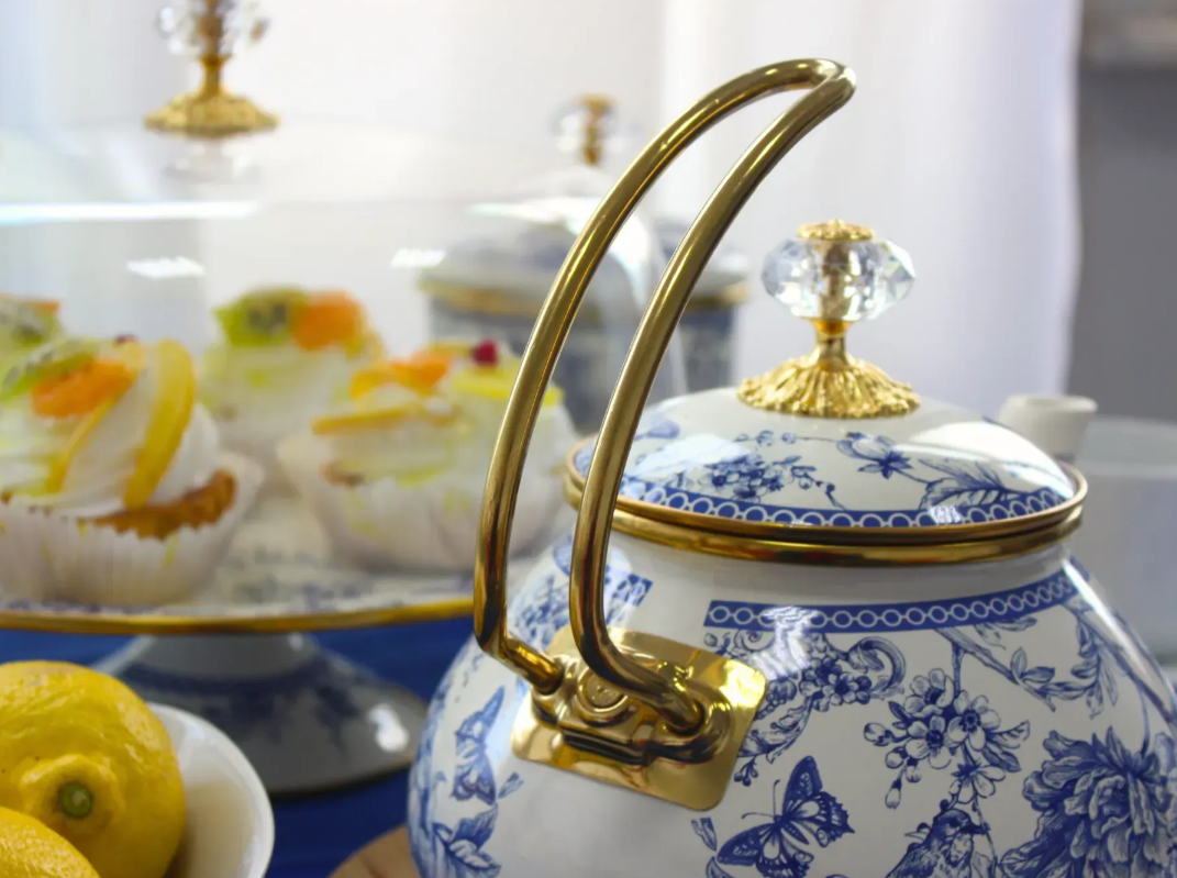 Чайник эмалированный BUTTERFLY Elmani с крышкой 2,2 л - фото 10