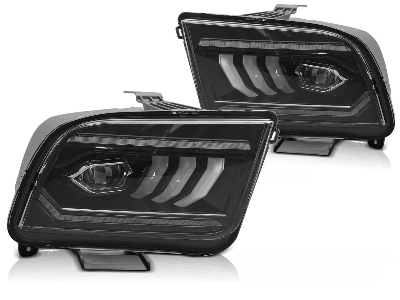 Автомобильные фары передние Ford Mustang 2005-2009 (2732009311)