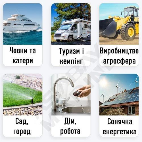 Помпа погружная трюмная Fuan A01-111001 1100GPH 70 л/мин 12V ручная - фото 8 Помпа погружная трюмная Fuan A01-111001 1100GPH 70 л/мин 12V ручная - фото 8